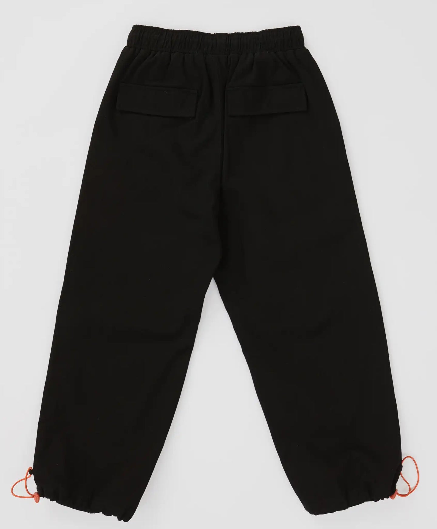 Панталони с плисета и регулиране на ширината на крачолите черни за момче Button Blue