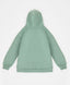Суитшърт оверсайз с качулка и принт зелен за момиче Button Blue