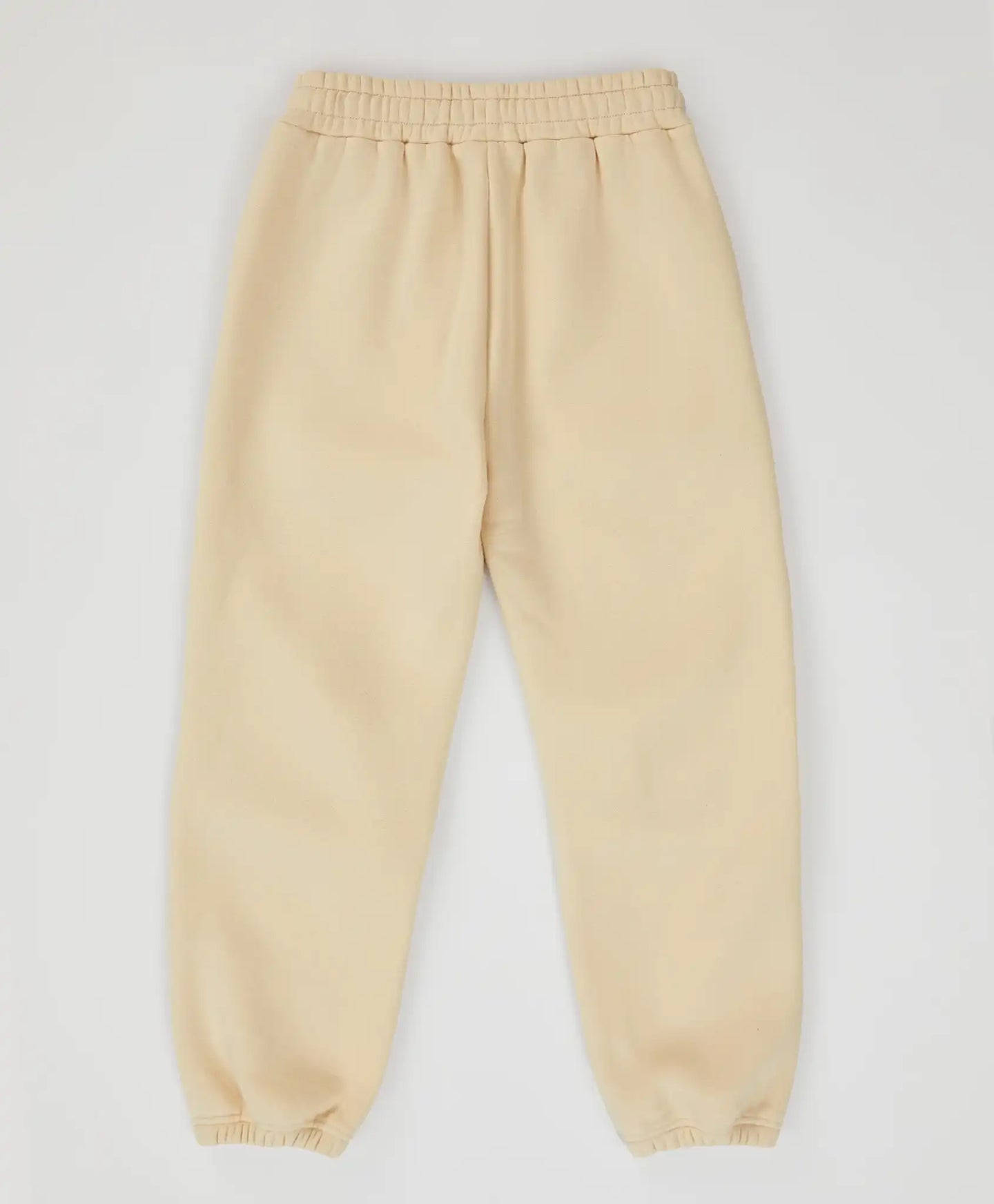 Джогъри подплатени с ластичен колан кремави за момиче Button Blue