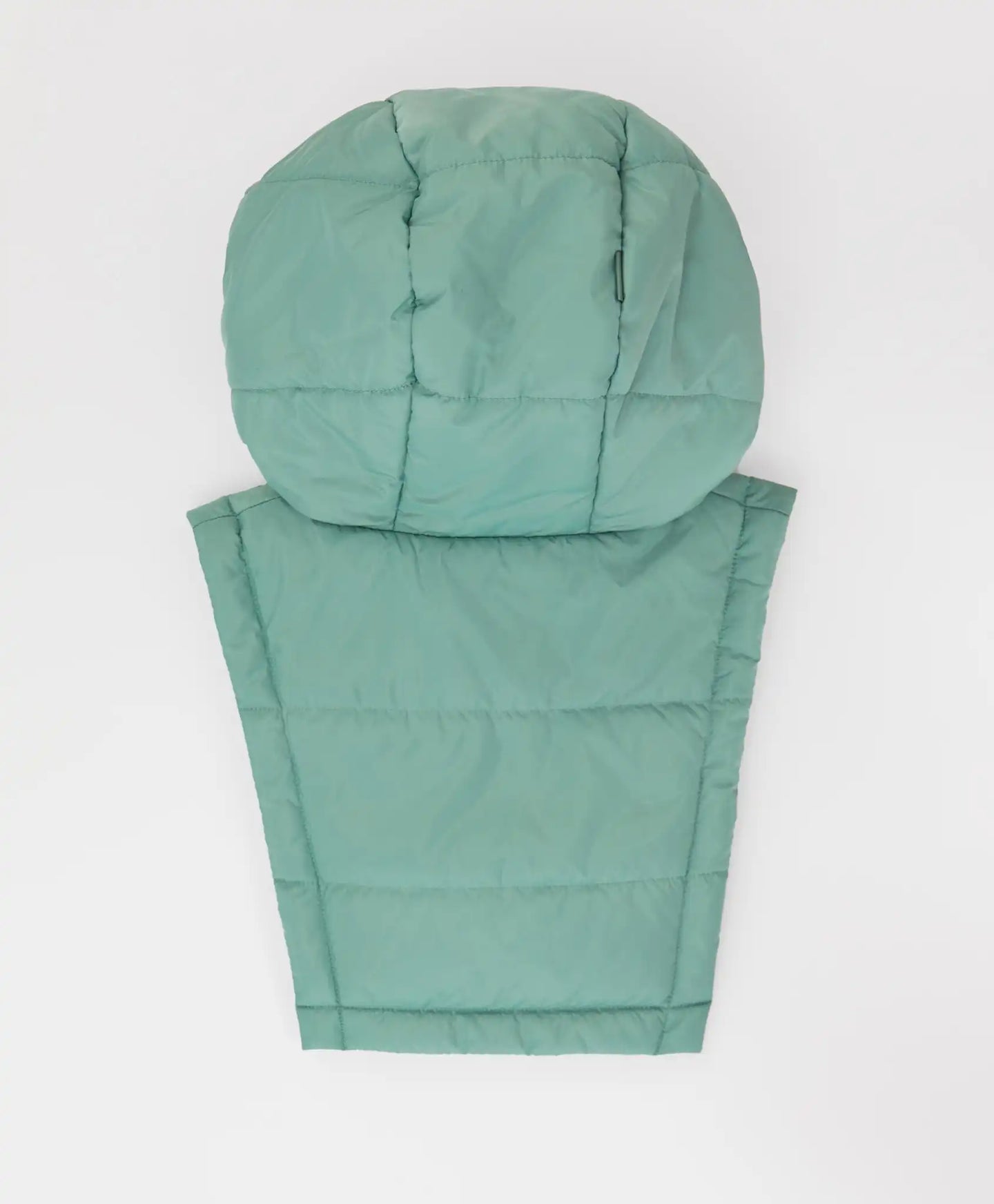Манишка подплатена с качулка зелена за момиче Button Blue