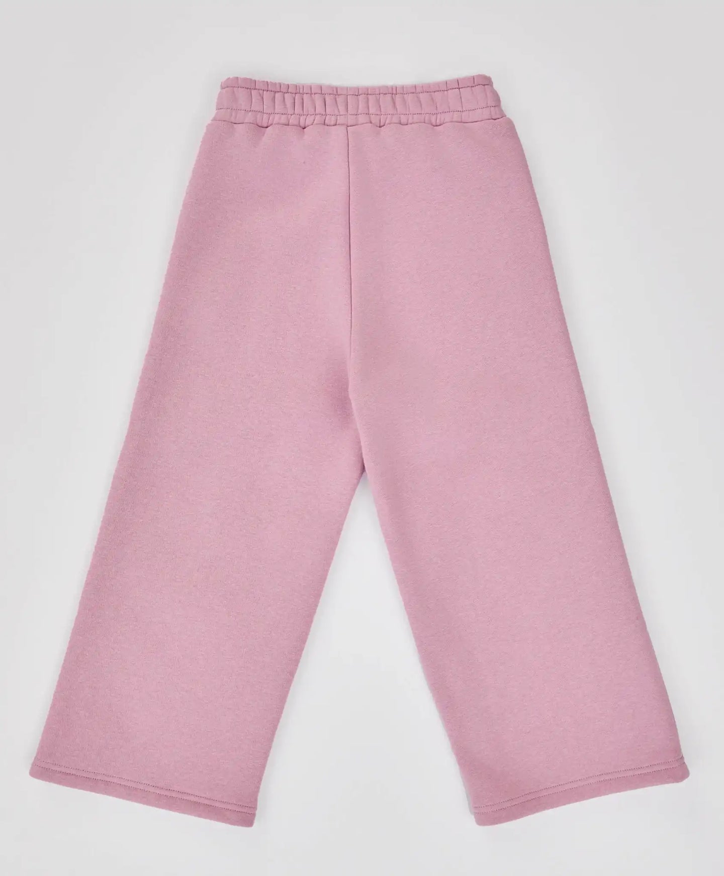 Спортни панталони подплатени с ластичен колан розови за момиче Button Blue