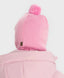 Балаклава подплатена с помпон розова за момиче Button Blue