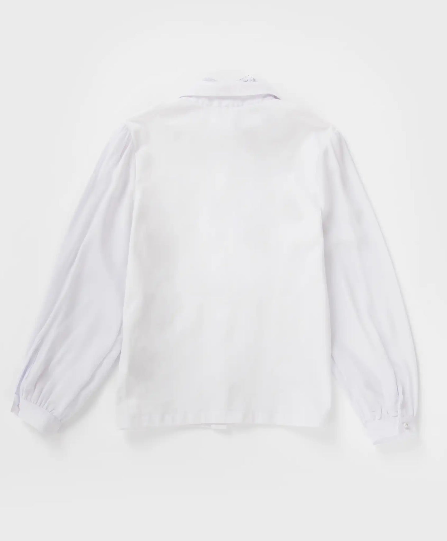 Блуза комбинирана със свалящ се бант бежова Button Blue