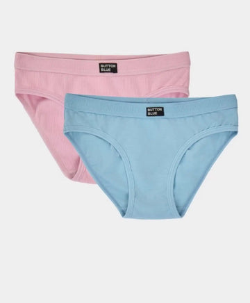 Комплект слипове от две части многоцветни за момиче Button Blue