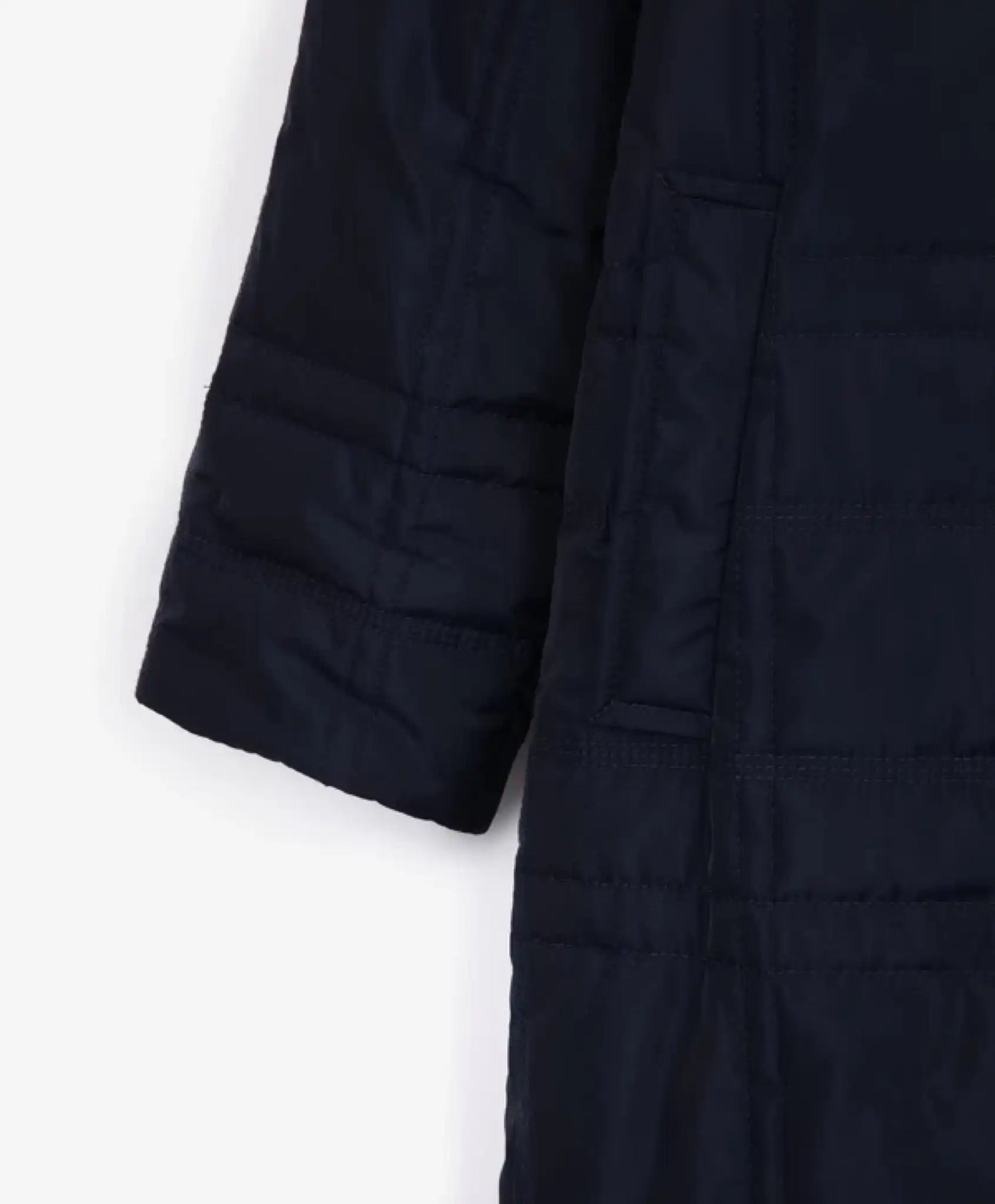 Палто за преходните сезони от водоотблъскващ плат с подвижна манишка синьо за момиче Gulliver