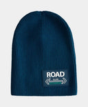 Синя плетена шапка за МОМЧЕ основен изглед