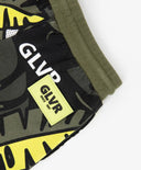 Свободен суичър панталон с ярък цвят каки Gulliver