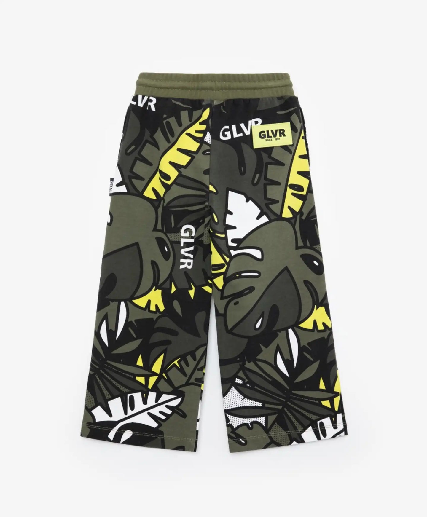 Свободен суичър панталон с ярък цвят каки Gulliver