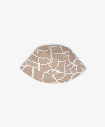 Шапка панама с животински принт бежов цвят Gulliver