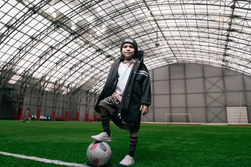 Дъждобран с качулка и обемни джобове цвят каки Gulliver