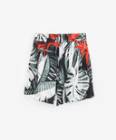 Пола-панталон от сатен с флорален принт Gulliver