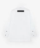 Голяма риза със спуснато рамо и издълженалини на линиягръбна бяла Gulliver