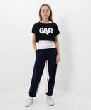 Поларени панталони син за МОМИЧЕ основен изглед