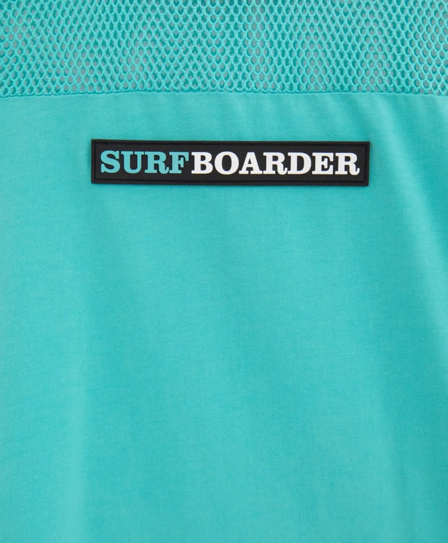 Тениска с дълъг ръкав плетена с мрежа тюркоаз Gulliver