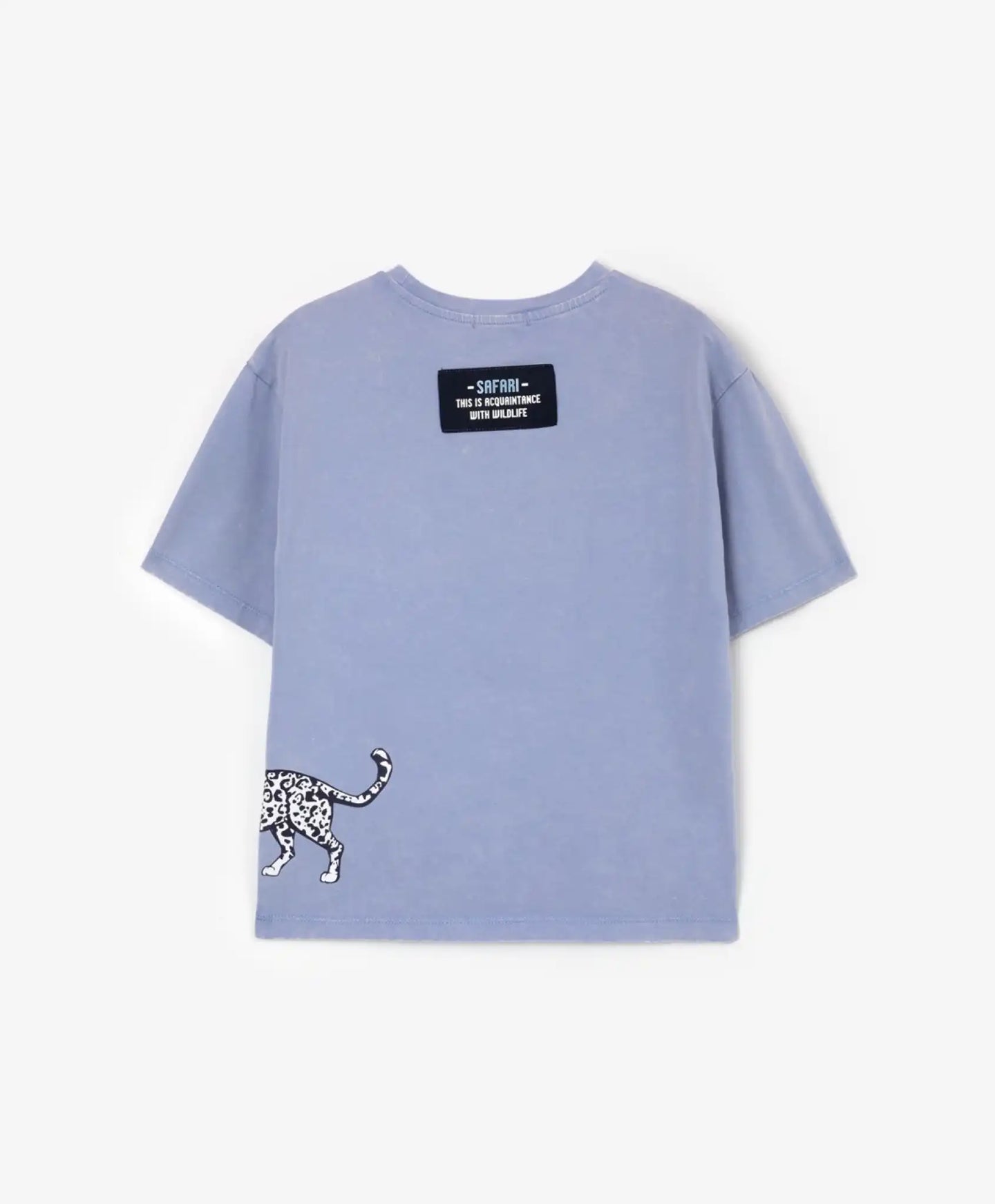 Овърсайз тениска с къс ръкав - светлосиня, Gulliver