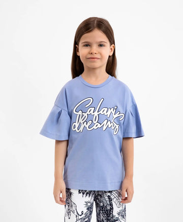 Голяма тениска с къс ръкав - светлосиня, Gulliver