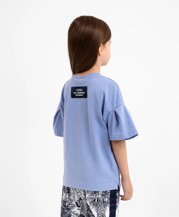 Голяма тениска с къс ръкав - светлосиня, Gulliver