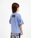 Голяма тениска с къс ръкав - светлосиня, Gulliver
