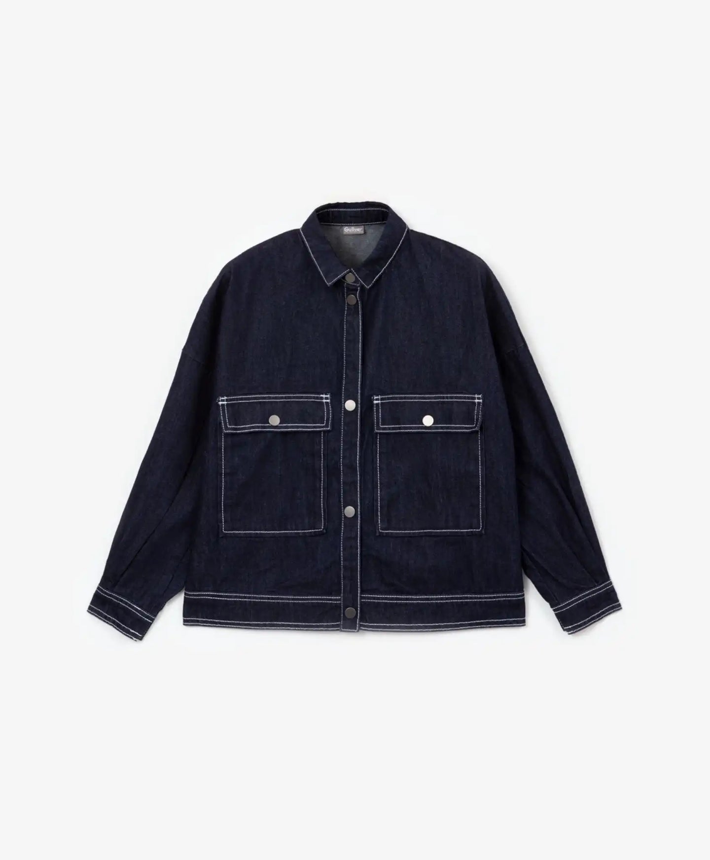 Овърсайз дънково яке - синьо, Gulliver