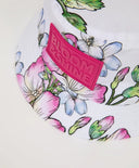 Шапка - панама от памук с голям флорален принт, Gulliver