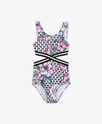 Флорален бански костюм от едно парче, Gulliver