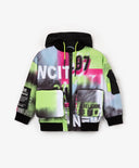 Яке-бомбър с качулка от плътен дъждобран, Gulliver