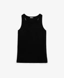 Трикотажен черен черен за МОМИЧЕ основен изглед