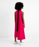 Платье из тонкого поплина розовое Gulliver