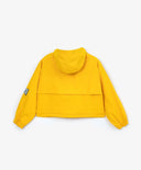 Анорак ветровка от плътена влагоустойчив дъждобран жълт с качулка, Gulliver