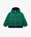 Демисезонно яке с качулка - зелено, Gulliver