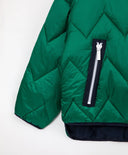 Демисезонно яке с качулка - зелено, Gulliver