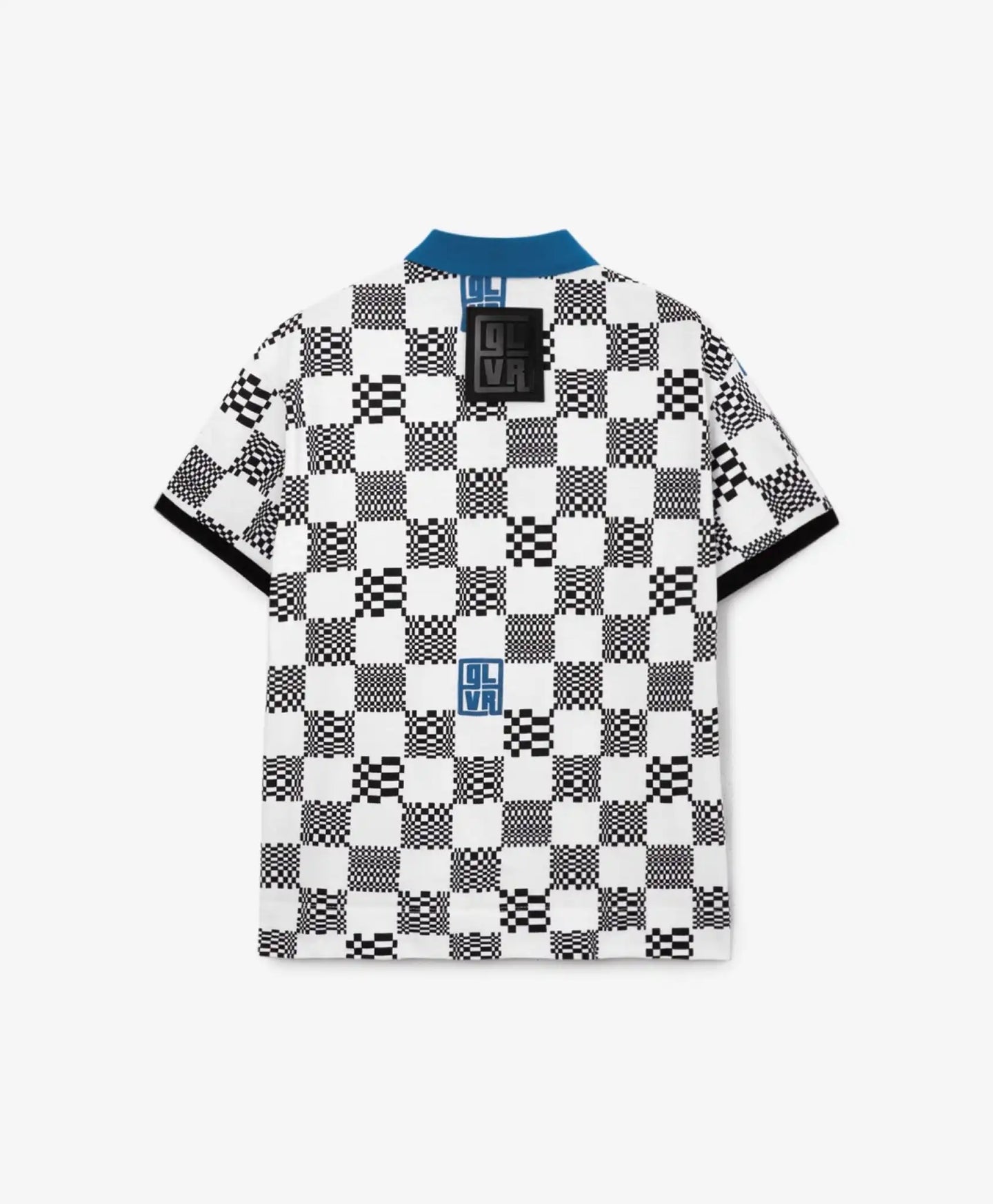 Поло от пике с черно-бяла графика, Gulliver