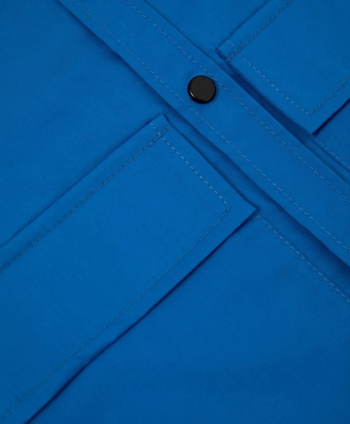 Голяма синя риза с къс ръкав от поплин, Gulliver