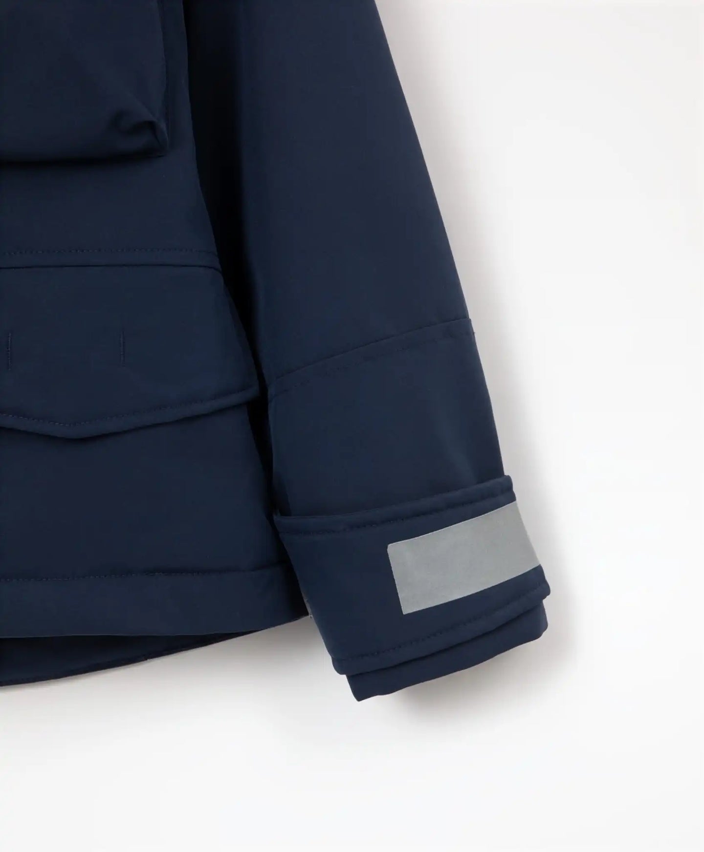 Демисезонно яке матово-синьо с качулка, Gulliver