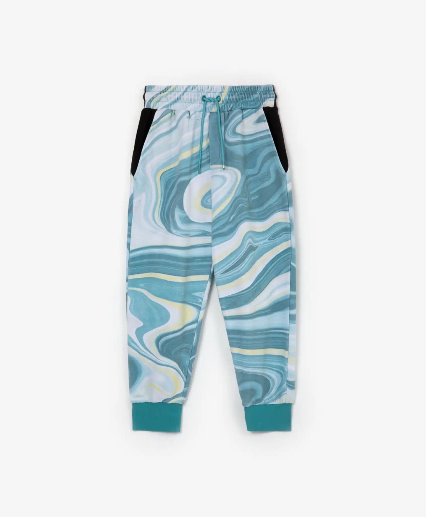 Неопренови панталони с колан и маншети с ластик тюркоаз, Gulliver