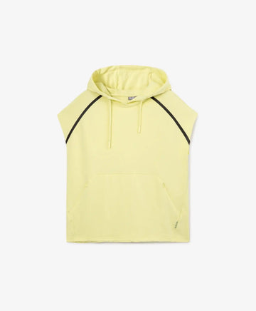 Плетен елек с качулка - жълт, Gulliver