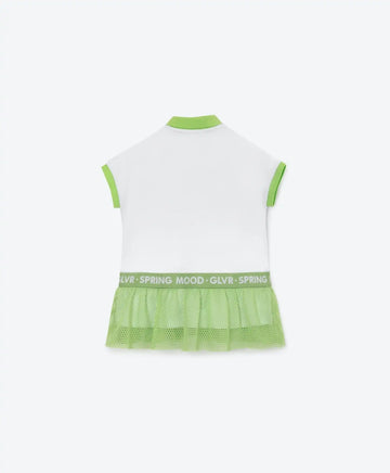 Рокля в спортен стил - бяла, Gulliver