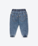 Дънки с колан и маншети - сини, Gulliver