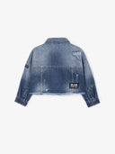 Дънково яке с ресни по долния ръб на Gulliver