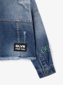 Дънково яке с ресни по долния ръб на Gulliver