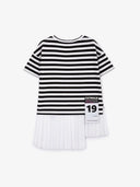 Рокля, базирана на комбинация от плетиво и текстил на Gulliver