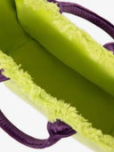 Ярка чанта от платно с ресни на Gulliver