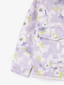 Дънково яке с нежен цветен десен на Gulliver