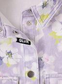 Дънково яке с нежен цветен десен на Gulliver