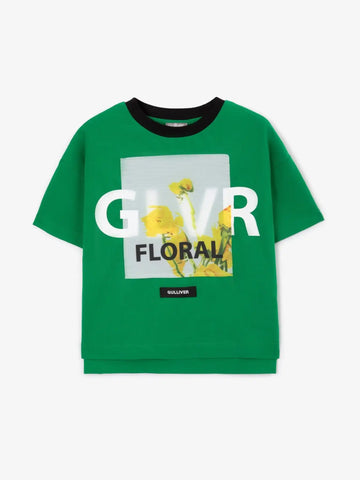 Тениска с оригинален декор на Gulliver