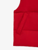 Стегнат елек, утеплен, червен за момче на Gulliver