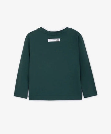 Сив лонгслив за момче Gulliver