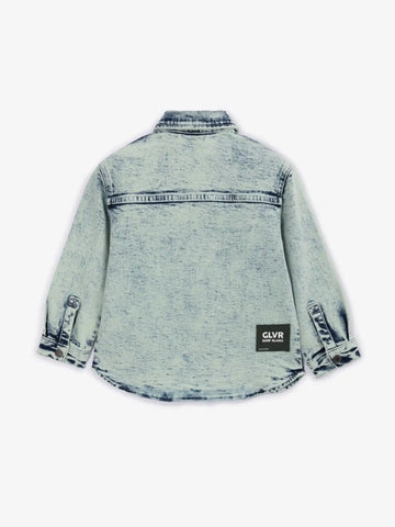 Риза от цветен деним на Gulliver