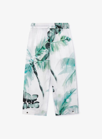 Тънки текстилни панталони с десен на Gulliver