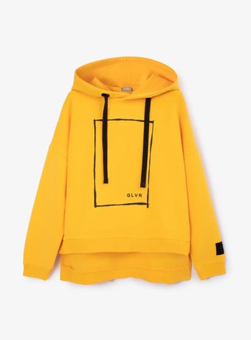 Суитшърт силует овърсайз с понижена линия на гърба на Gulliver